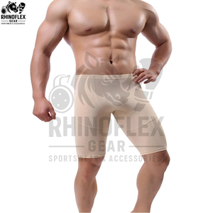 Custom Wholesale Premium Elastic <b>Compression</b> <b>Shorts</b> for <b>Men</b> Sports Training Basketball & Performance Workout <b>Shorts</b> - Product Image 4