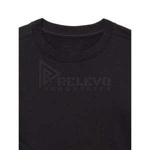 เสื้อสเวตเชิ้ตคอกลม แบรนด์ Blank ผ้าคอตตอนเทอร์รี่เนื้อหนา ทรงโอเวอร์ไซส์ สำหรับผู้ชายและผู้หญิง รับสกรีนลายตามสั่ง - Product Image 5
