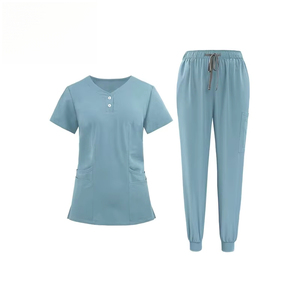 Wholesale Professional Unisex Medical <b>Scrub</b> <b>Sets</b> - High Quality Moisture Wicking Hospital Uniforms for Nurses and Dental Clinics - Product Image 6