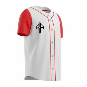 Camisetas de Béisbol con Estampado Digital 100% Poliéster, Estampado Técnico, Grupo de Edad Adultos, Cuello en V, Alta Calidad por RIVIAN ATLANTIC - Product Image 3