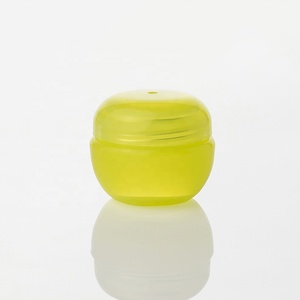 กระปุกใส่ลิปบาล์มสีเหลืองขนาดเล็ก3กรัมภาชนะใส่สกินแคร์สำหรับดูแลผิวและครีมตาเครื่องสำอาง - Product Image 1