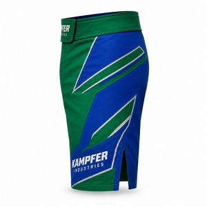 Pantalones Cortos de MMA Transpirables de Secado Rápido de Alta Calidad para Hombre, Tela Elástica de Poliéster y Spandex, Servicio OEM Personalizable - Product Image 6
