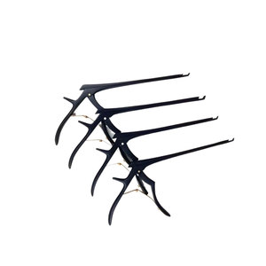 Poinçons à os Kerrison manuels en acier inoxydable de haute qualité, détachables, revêtement noir, lot de 4 pièces, pour neurochirurgie et chirurgie orthopédique - Product Image 1
