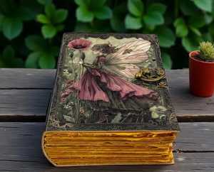 Grimoire en cuir fait main – Livre de sorts vierge, Journal de sorcellerie, Carnet Wiccan Pagan, Journal quotidien de magie - Product Image 4