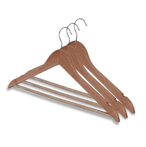 Cintre en bois en forme de cheval 29 cm, léger, sculpté, design minimaliste, accessoires décoratifs - Product Image 2