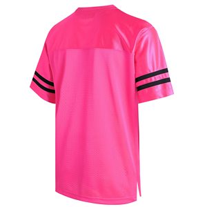 เสื้อฟุตบอลแบบยูนิเซ็กซ์สำหรับผู้ชาย ผ้าตาข่าย แบบคลาสสิก ไม่มีลาย ระบายอากาศได้ดี เหมาะสำหรับออกกำลังกาย เสื้อยืดกีฬา เสื้อลำลอง ชุดออกกำลังกาย - Product Image 3