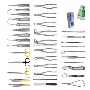 ชุดเครื่องมือผ่าตัดถอนฟันแบบแมนนวลคุณภาพสูง A-1 VERITAS คีมถอนฟัน 75 ชิ้น ทำจากสแตนเลส - Product Image 2