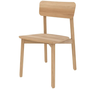 Sillas de madera de teca más vendidas con respaldos de diseño moderno, aptas para uso en exteriores o interiores con fines residenciales. - Product Image 3