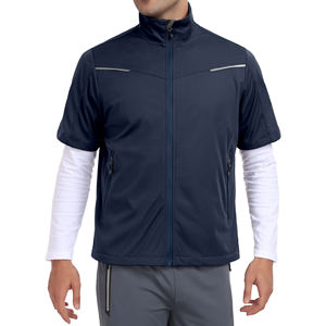 Chaqueta Deportiva de Béisbol de Manga Corta Elite Performance, Ligera, Resistente al Viento, para Práctica de Bateo, con Cierre, para Hombre - Product Image 3