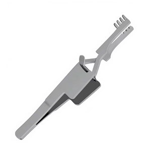 เครื่องมือผ่าตัดแบบ Cross Action Retractor ขนาด 4 นิ้ว ชนิดยึดติดกับผิวหนัง ฟันทื่อ 4x4 ทำจากสแตนเลสสตีล ใช้ซ้ำได้ - Product Image 6