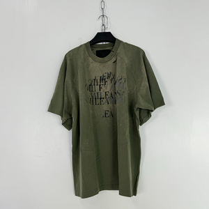 Camiseta Boxy Personalizada de Algodón 100% de Alta Calidad, Transpirable, con Efecto Desgastado y Lavado Vintage, para Hombre, Estilo Urbano de Verano - Product Image 1