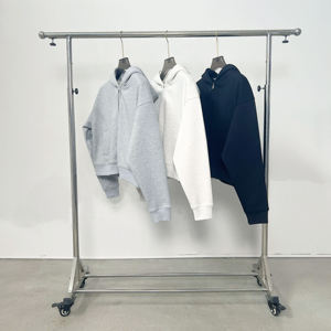 Vente en gros 2022 : Sweat à capuche polaire personnalisé pour homme, couleur unie, haute qualité - Product Image 2