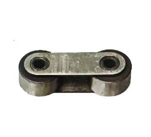 Industrial Grade Roller Chain Connecting Link Lube-Free Stenter Chain with Bush Durable Mild Steel Chain Link Base - Product Image 1