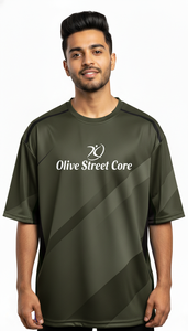 เสื้อยืดโอเวอร์ไซส์แบบซับลิเมชั่นสำหรับผู้ชาย - เสื้อผ้าสตรีทแวร์แฟชั่นลำลอง ระบายอากาศได้ดี แห้งเร็ว ผลิตจากผ้าโพลีเอสเตอร์/คอตตอน - Product Image 2