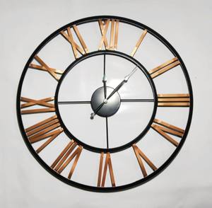 Modern Wooden <b>Wall</b> <b>Clock</b> With Natural Finish Minimal Design Silent Movement For Living Room Bedroom Office Decoration - Product Image 4