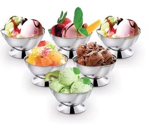 Tazón de Acero Inoxidable Premium para Helado, Sundae, Gelato, Frutas y Yogur - Product Image 5