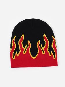 Wholesale Unisex Custom Jacquard <b>Acrylic</b> Beanie Hats Digital Printing All-Over <b>Letter</b> Pattern Character Style for Adult Outdoor - Product Image 2