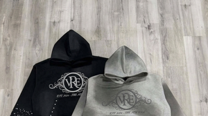 Nouveau pull à capuche tricoté personnalisé pour homme et femme, coupe ample avec motif lettres, manches longues, personnalisable, transfrontalier - Product Image 4
