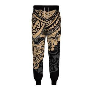 Men's Printed Sweatpants Black <b>White</b> Yin Yang Pattern Elastic Waist Casual <b>Joggers</b> Sublimation Design Midweight Cotton Pants - Product Image 5