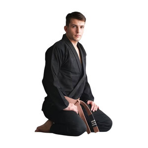 Tenue d'arts martiaux de niveau Elite Solid Trader, en coton robuste, pour l'entraînement rigoureux, ensembles d'uniformes de Judo et de Karaté - Product Image 4
