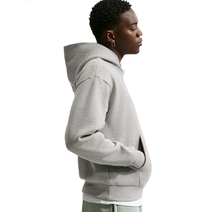Sudadera con Capucha para Hombre, de Algodón y Poliéster, Manga Larga, Corte Holgado, Color Sólido, Antiarrugas, Estilo Casual Urbano, con Logotipo Personalizado - Product Image 2