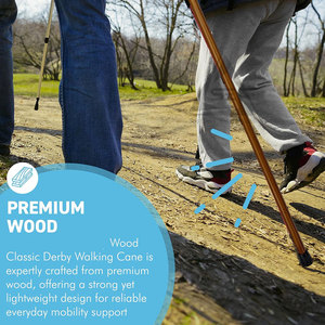 Bâtons de marche en bois légers et modernes, très demandés, qualité supérieure, portables pour le camping - Product Image 6