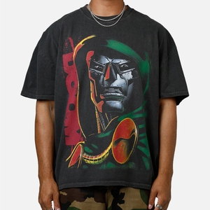 Camiseta Oversize de Algodón 100% Personalizada con Logo para Streetwear, Estampado DTG, Hombro Caído, Estilo Vintage, Ecológica, Venta al por Mayor - Product Image 1
