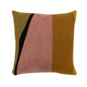 Luxury Wool Cushion Cover Kashmiri Embroidery Handmade Chain Stitch Geometric Vintage Design Hot Decorative <b>Throw</b> <b>Pillows</b> - Product Image 1