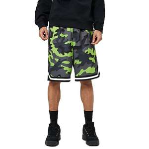 Pantalones Cortos de Baloncesto de Moda, Estilo Urbano, Nuevos de Fábrica OEM, 100% Poliéster, Secado Rápido, Transpirables, con Estampado por Sublimación - Product Image 1