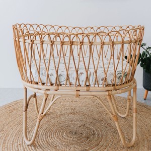 Berceau bébé en rotin fait main, lit bébé en rotin pour nourrisson, berceau à bas prix pour nouveau-né - Product Image 3