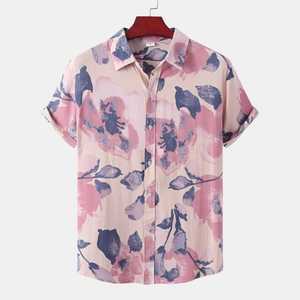 Camisa Polo de Lujo para Hombre, Camisas de Manga Corta, Ropa de Moda Masculina, Blusas, Camisetas Sociales, Envío Gratis, Algodón Hawaiano, Talla Grande - Product Image 4