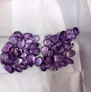 La mayoría de las gemas decorativas Super Seven Smooth Loose Oval Cabochon 15 mm de tamaño Piedra preciosa para joyería de Festival - Product Image 3