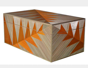 Modern Handmade Resin Crafts Luxury Custom Resin Inlay Jewelry <b>Storage</b> <b>Box</b> Rectangular/Square - Product Image 4