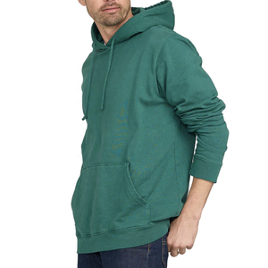 Sweats à capuche respirants pour hommes personnalisés directs d'usine sweats solides avec coupe régulière pour l'automne usage quotidien technique teint en plaine - Product Image 6