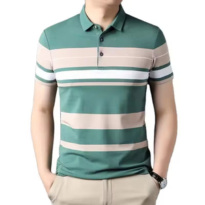 Nueva Camiseta Personalizada con Diseño Propio, Estilo Vintage, Transpirable, con Estampado por Transferencia de Calor, para Hombre, Manga Corta, Tejida, al por Mayor - Product Image 1