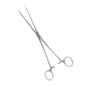 Pinza Uterina Skene Premium de Doble Diente, Instrumento Quirúrgico Ginecológico de Acero Inoxidable, Manual, con Certificación CE, Reutilizable - Product Image 1