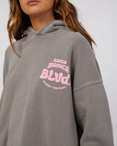 Sudadera con Capucha Oversize de Hombros Caídos con Estampado 3D Personalizado para Mujer, 100% Felpa Francesa, Estilo Holgado Urbano - Product Image 5
