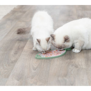 Lick'n'Snack 28 cm Petrol <b>Blue</b> Silicone <b>Placemat</b> Premium Pet Mats & Pads - Product Image 3