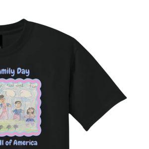 T-shirt Jack and Jill Black Family Day 2025 pour hommes et femmes, assorti pour réunion de famille, décontracté, confortable, en coton, vêtements pour événements - Product Image 4