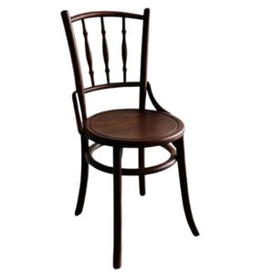 Chaise de salle à manger en teck massif sur mesure, design moderne et minimaliste, mobilier durable pour appartement, bureau, salon, hôtel - Product Image 1