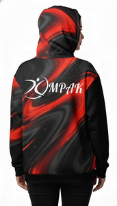 Sweat à capuche unisexe surdimensionné de qualité supérieure pour l'hiver, avec broderie et impression par sublimation intégrale, conçu pour les marques de mode streetwear - Product Image 3