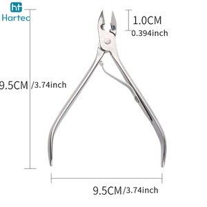 Nouveauté : Coupe-ongles professionnels en acier inoxydable avec lame incurvée et tranchante pour la coupe des ongles des doigts, usage adulte, design simple - Product Image 3