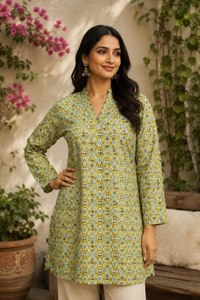 Indian Boutique Premium Quality Latest Exclusive Latest Printed Kurti for Girls Daily Office Regular Wear Suits Casual Wear - Product Image 5