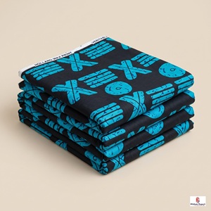 Custom African Wax Print Cotton Fabric Ankara Kitenge Custom Logo Printing OEM ODM Textile Manufacturer Wholesale Production - Product Image 2
