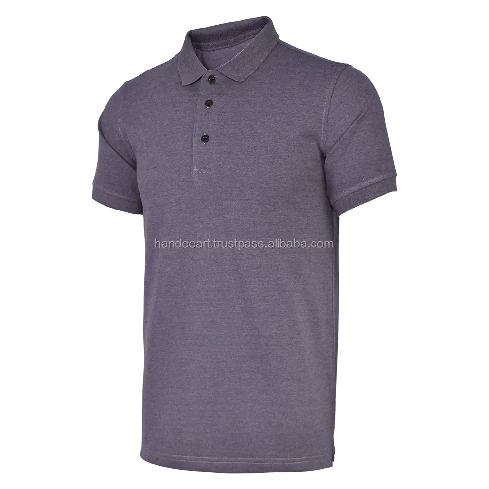 Camiseta polo unissex de poliéster, logotipo personalizado, camiseta de polo em branco 100% algodão