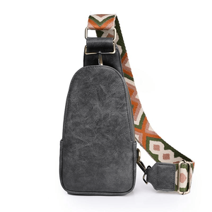 Bolso Bandolera de Piel Sintética para Mujer, Estilo Guitarra, Pequeño, con Correa para el Pecho, para Viajes - Product Image 6