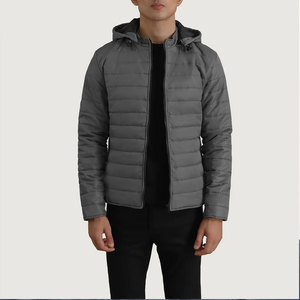 Latest Design Men Puffer Jackets New Style Winter Men's Waterproof Breathable Puffer Jacket with Zipper Closure - Product Image 1