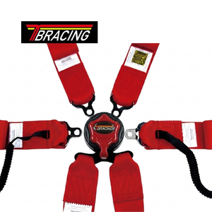 TBRACING RB-01 FIA 8853 2016 Certified Forged Aluminum 35kN Rotary Buckle for Racing <b>Harness</b> Re Webbing Kit Repair Parts - Product Image 4