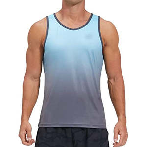 Camisetas de Tirantes Personalizadas para Hombre, Sublimadas, de Secado Rápido, para Entrenamiento, Natación, Playa, Transpirables, sin Mangas, para Fisicoculturismo, Gimnasio, Fitness - Product Image 1