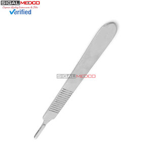 Caja de 100 Piezas de Cuchillas de Bisturí Manuales de Acero Inoxidable Alemán, Estériles # 12 Herramientas Quirúrgicas Desechables Profesionales para Corte Médico - Product Image 4